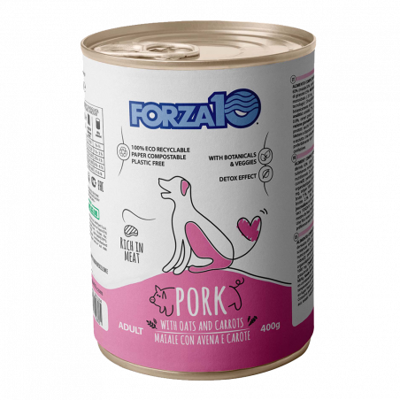 FORZA 10 MANTENIMENTO MAIALE CON AVENA E CAROTE 400 GR