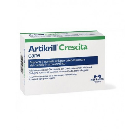 Nbf Lanes Artikrill Crescita Cane 60 Compresse 96 Gr