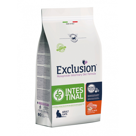Exclusion Monoproteico Vet Diet Intestinal Cat Pork & Rice 300 GR