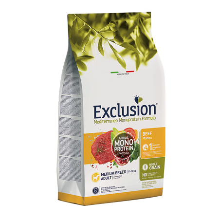 EXCLUSION MONOPR. ADULT BEEF MED.12KG