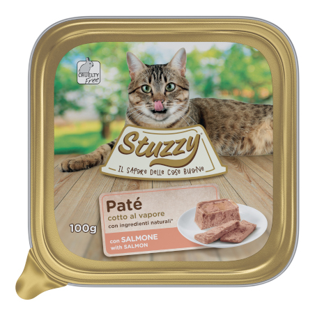 Mister stuzzy cat Salmone 100 gr
