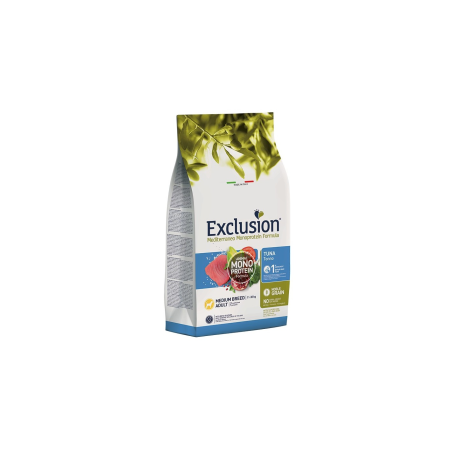 EXCLUSION MEDIUM BREED TONNO 12 KG